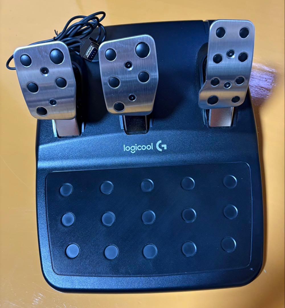 Logicool G ステアリングコントローラー LPRC-15000d ブラ…