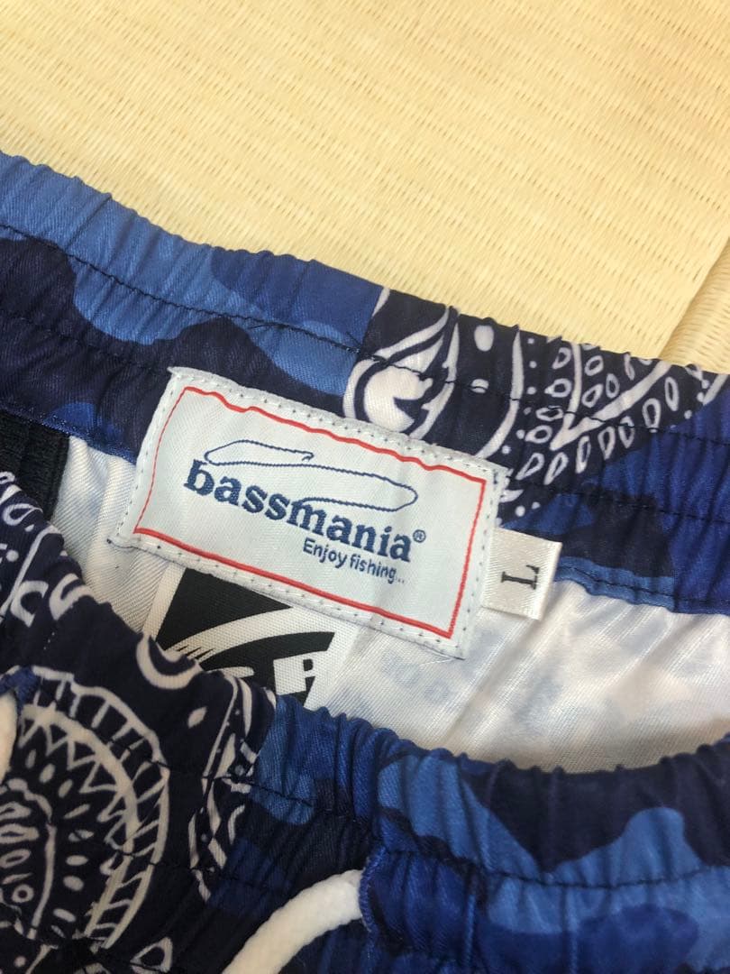 美品OSP×bassmania/オーエスピー×バスマニア総柄ハイブリッドショーツ