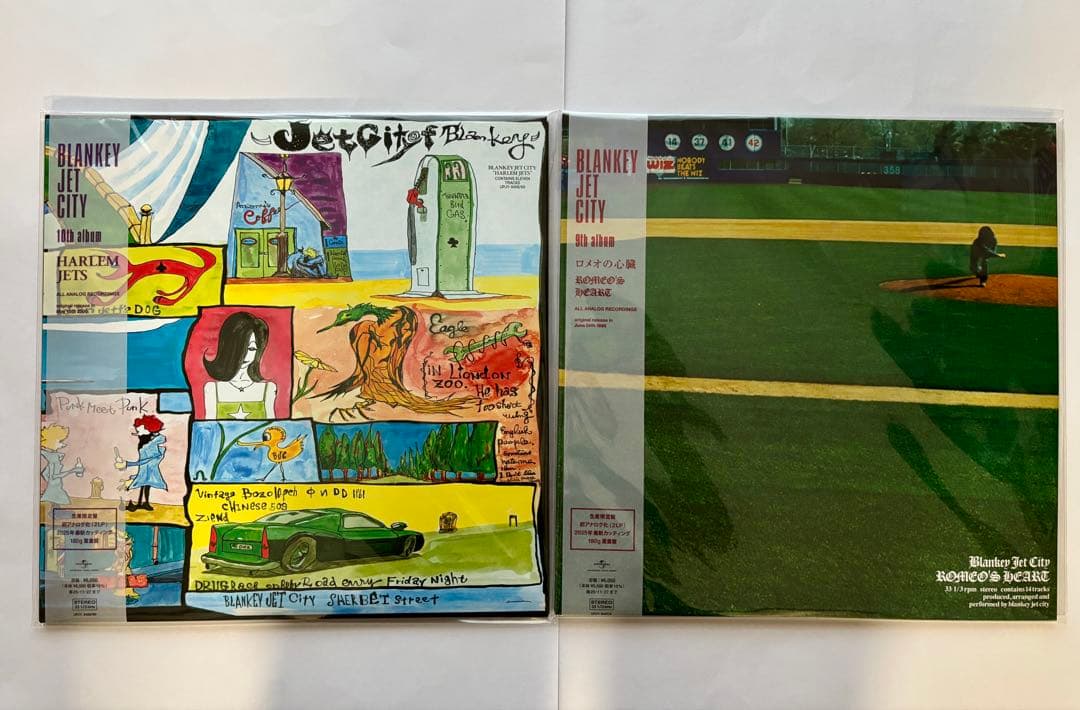 【新品】blankey jet city レコード2枚セット