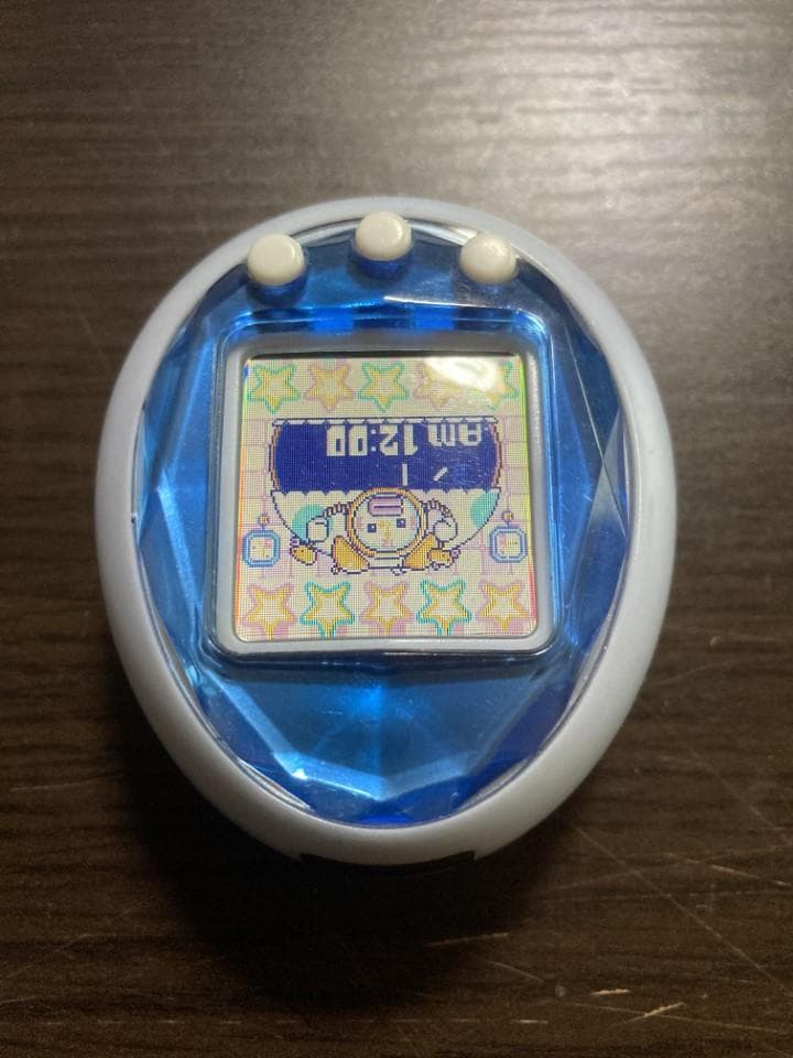 【動作確認済】バンダイ　たまごっちid　ブルーシルバー　レア SH49