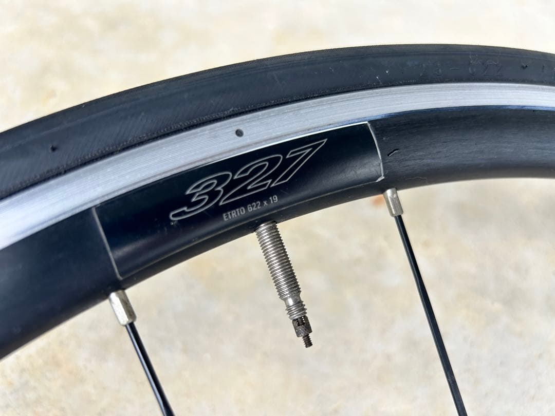 ロードバイクホイール前後　OVAL concept 327 700c