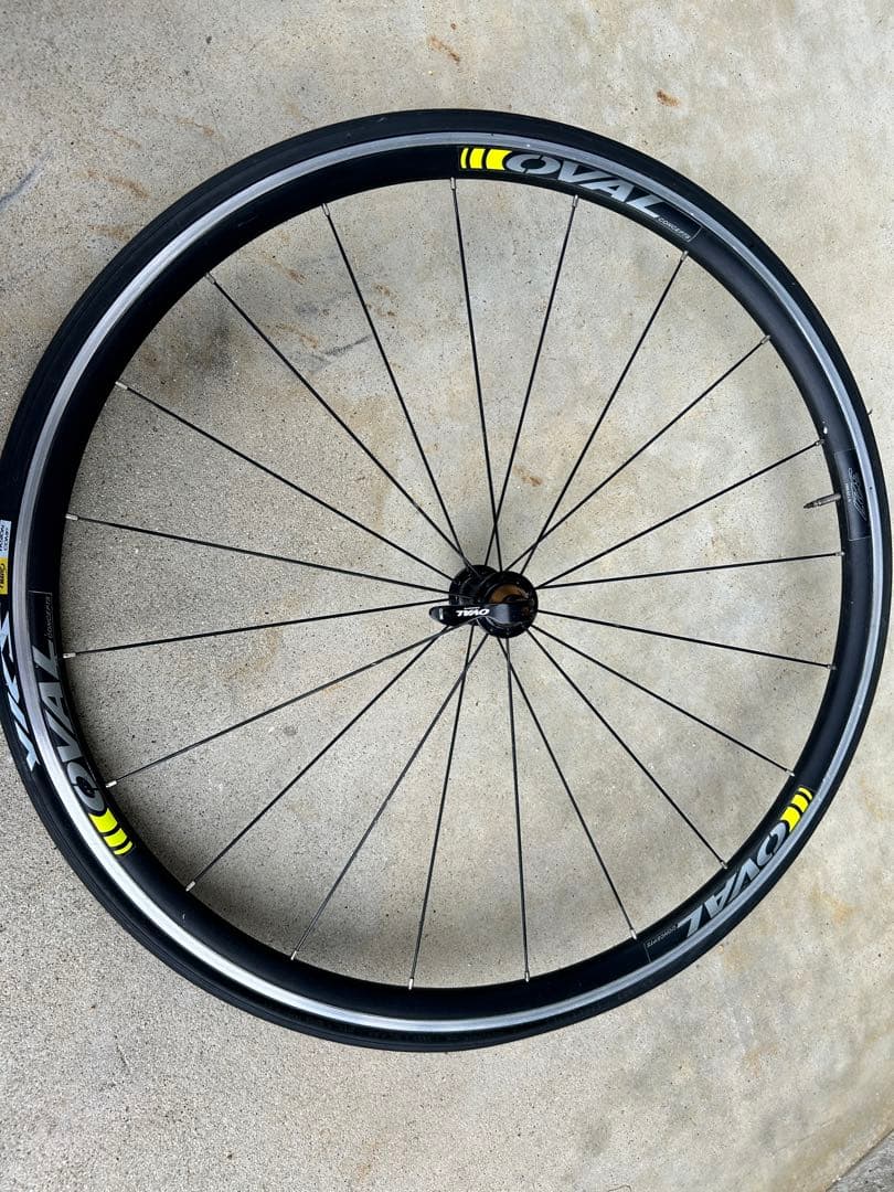 ロードバイクホイール前後　OVAL concept 327 700c