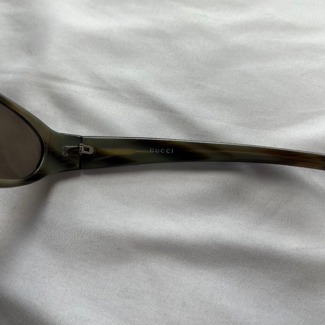 小物 Arcihive GUCCI oval sunglasses brown