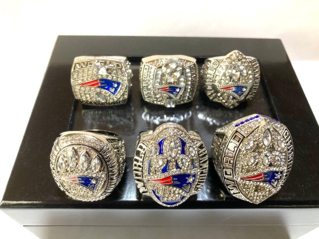 NFL★ペイトリオッツ★チャンピオンリング★ コンプリートセット