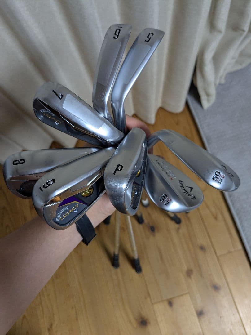 アディダス　キャディバッグ　キャロウェイ　クラブ　セット