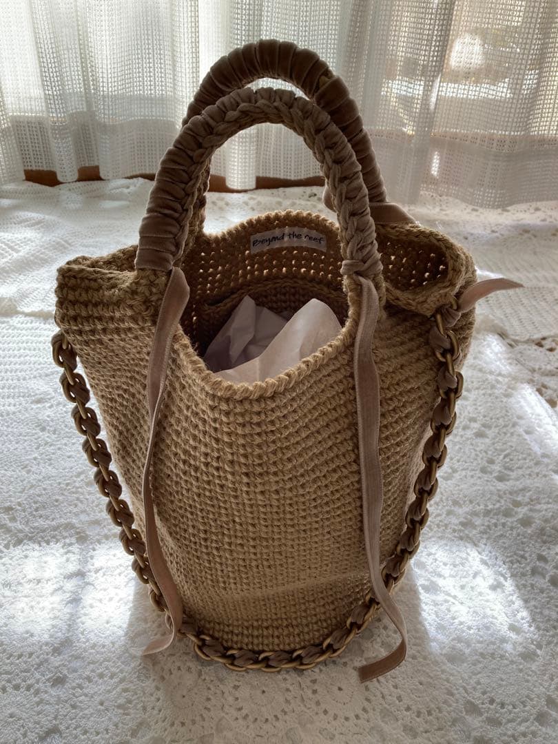 お値下げ　ビヨンドザリーフ　ヘンプ　バッグ