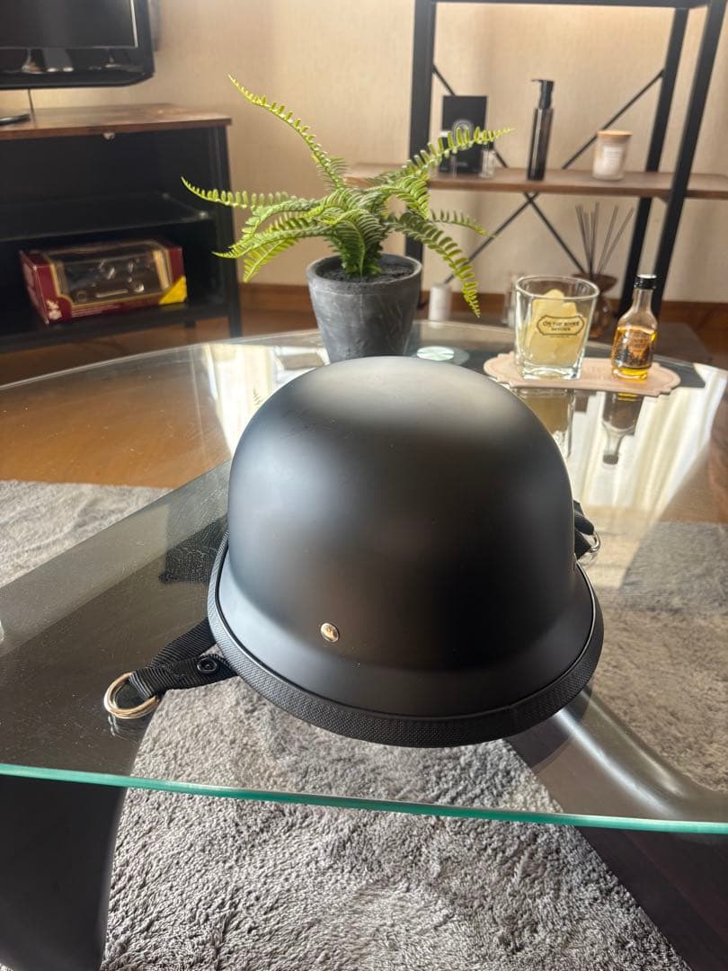 【XL〜XXL】TT&CO ナチヘル　ジャーマンヘルメット　マットブラック