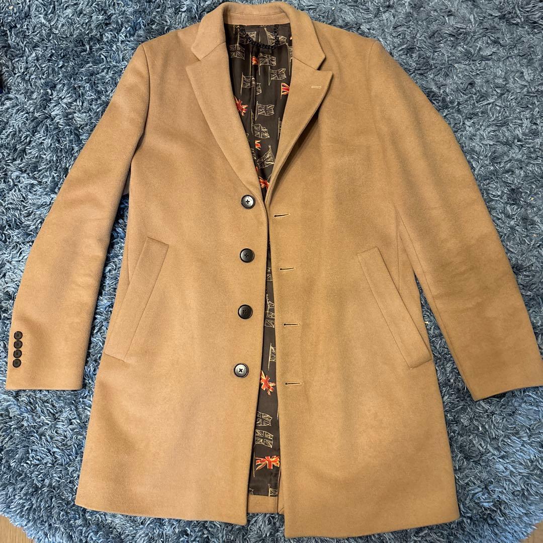Paul Smith チェスターコート キャメル