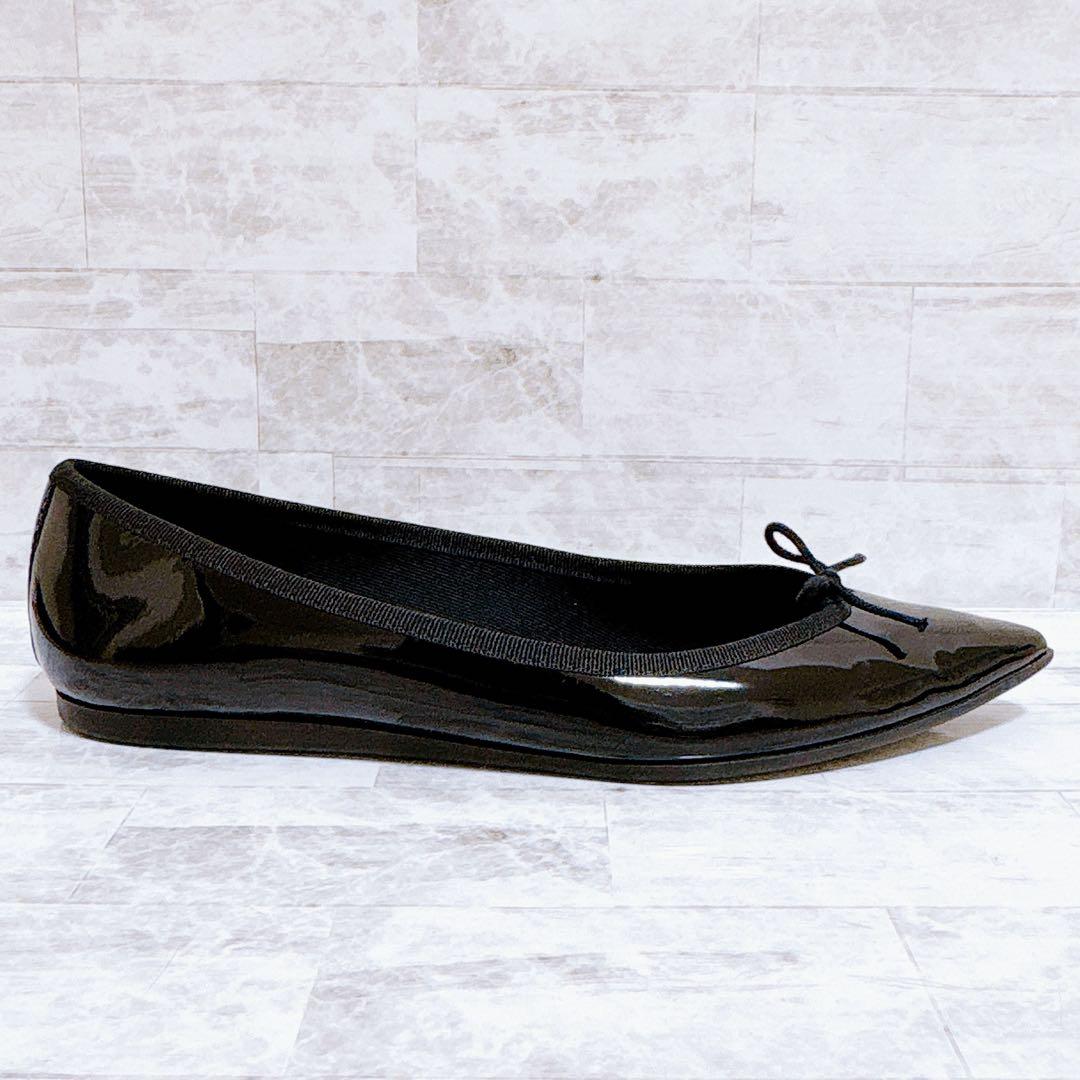 美品✨レペット JUNON バレエシューズ ラバーソール 裏張不要 25cm 黒