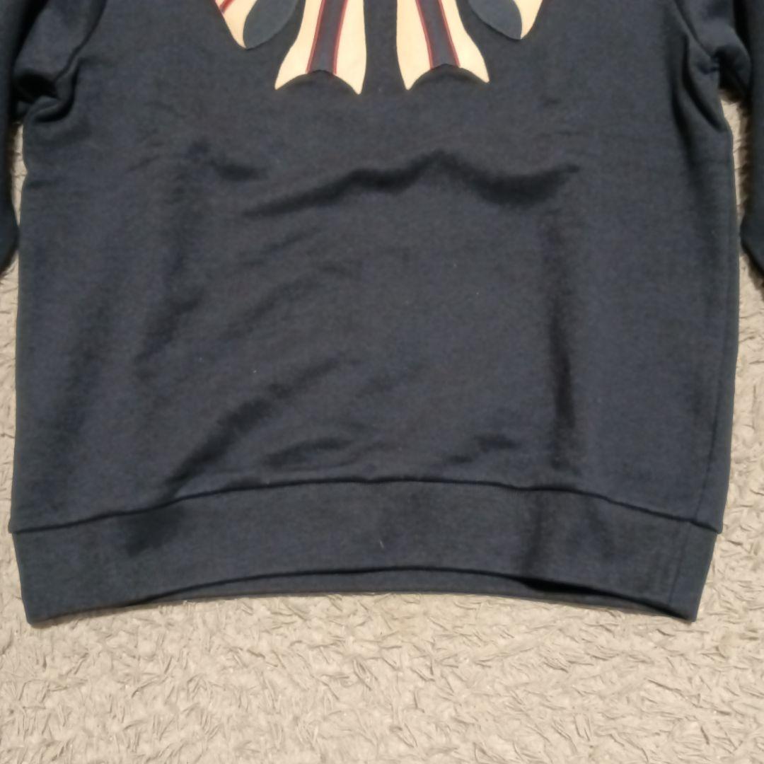 【美品】GUCCI ワッペン ロゴ プリント スウェット トレーナー　サイズ12