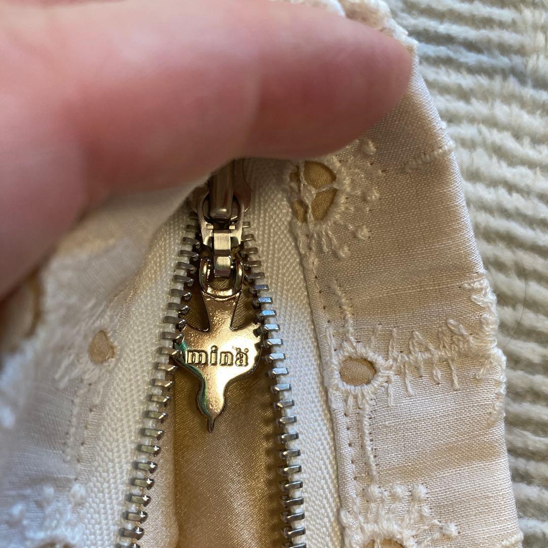 新品　未使用　タグ付　ミナペルホネン クッペ　バッグ　アネモネ　coupe