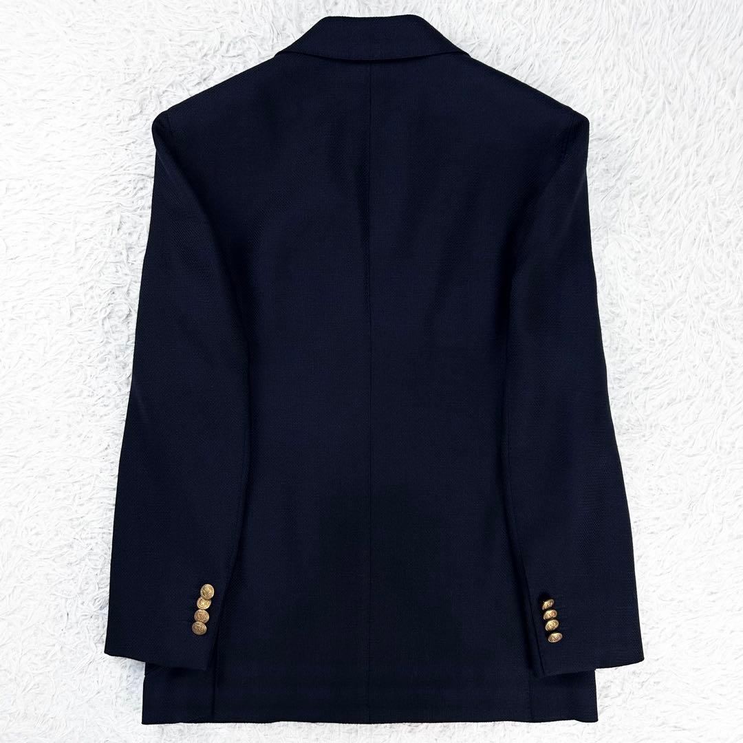 未使用級 COMERO ホップサック 金ボタン ビームスエフ ダブルブレザー