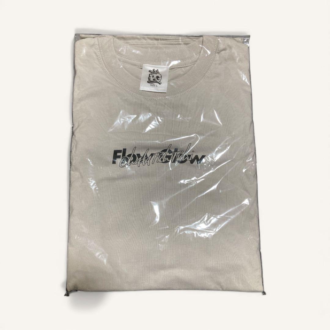 FLOW GLOW 限定 ロンT ライトグレー Lサイズ