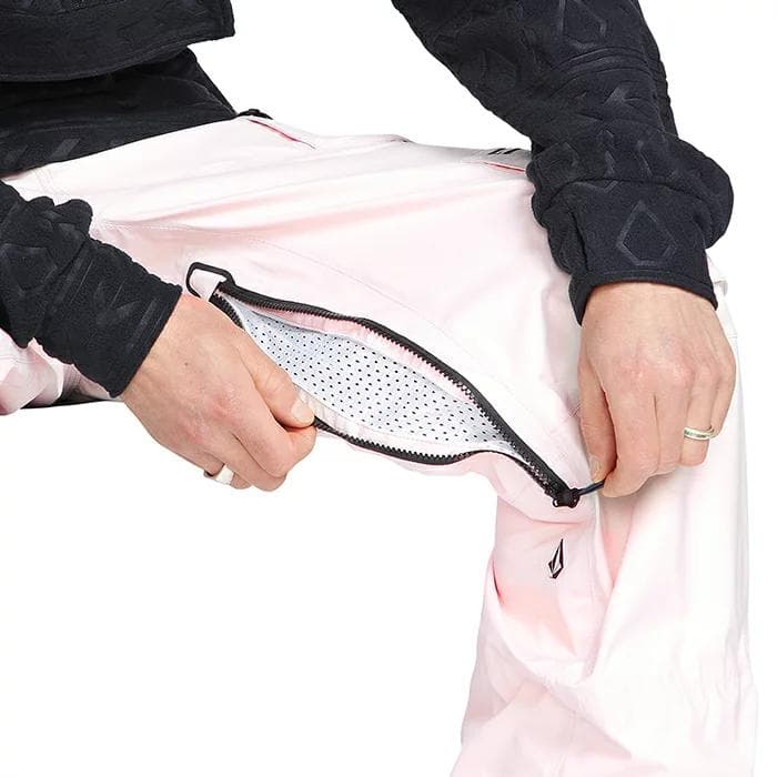 Volcom GORE-TEX スノーボードパンツ ホワイトピンク