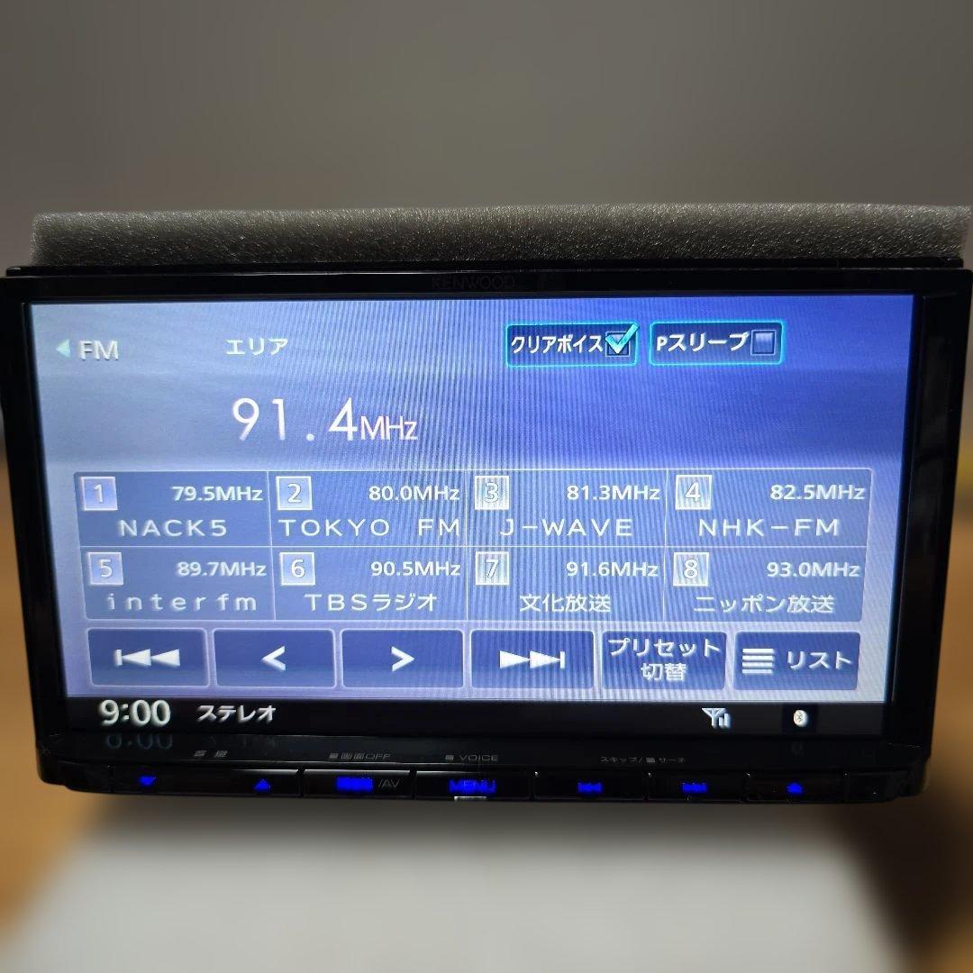 KENWOOD 7インチ 2024年モデル BT内蔵 ワンセグ カーナビ