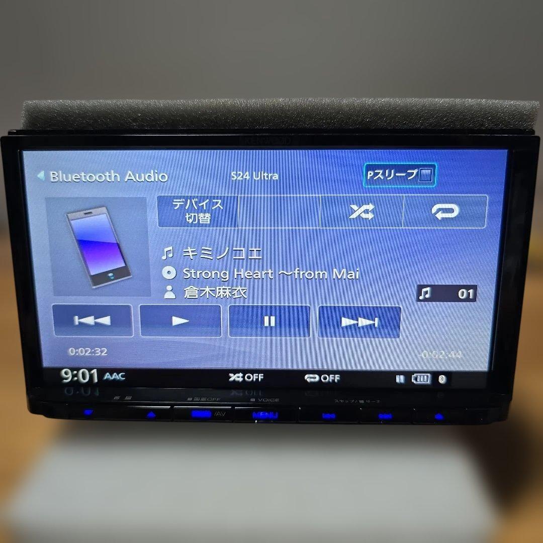 KENWOOD 7インチ 2024年モデル BT内蔵 ワンセグ カーナビ