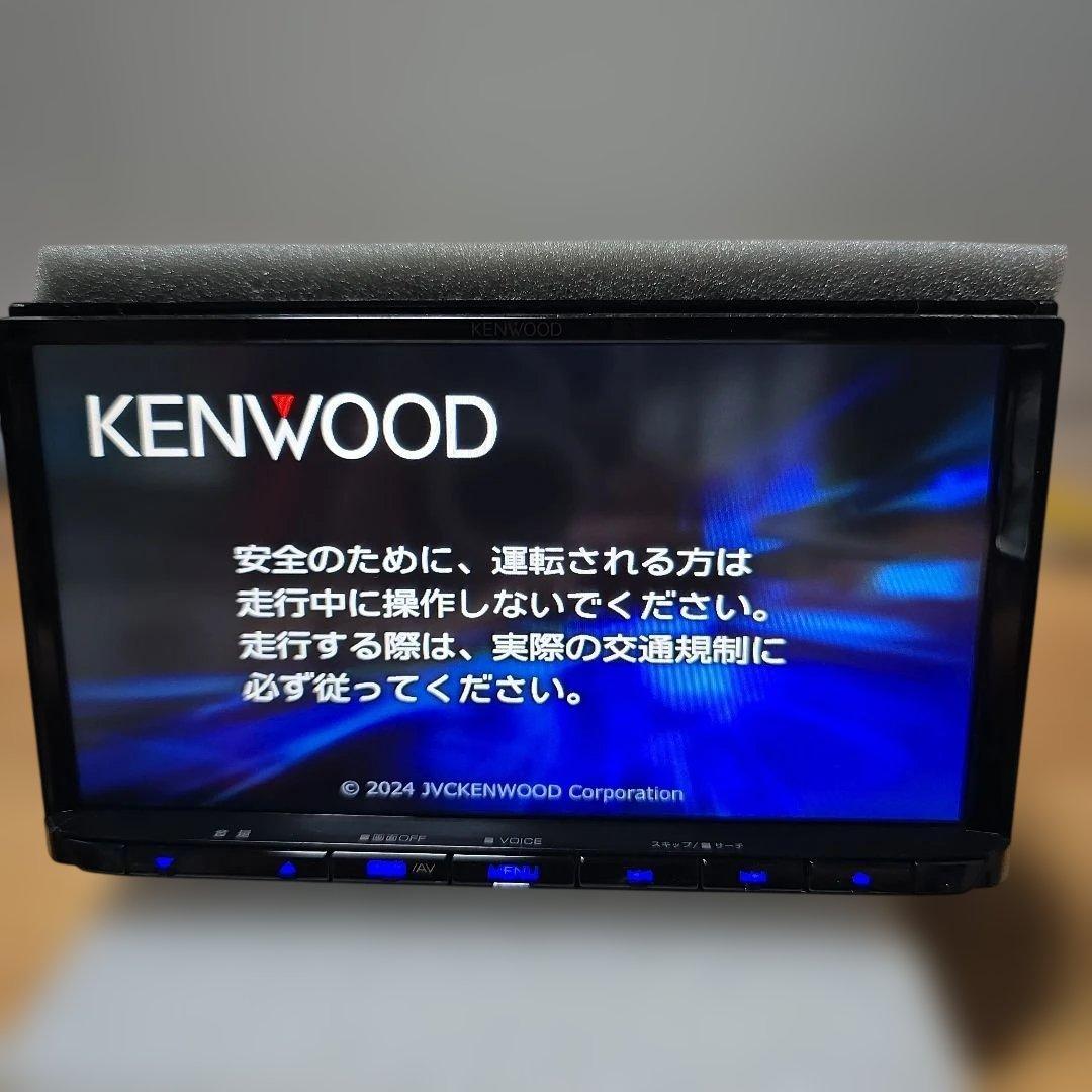 KENWOOD 7インチ 2024年モデル BT内蔵 ワンセグ カーナビ