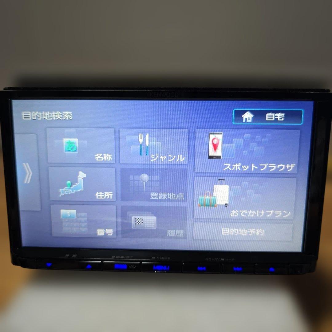 KENWOOD 7インチ 2024年モデル BT内蔵 ワンセグ カーナビ