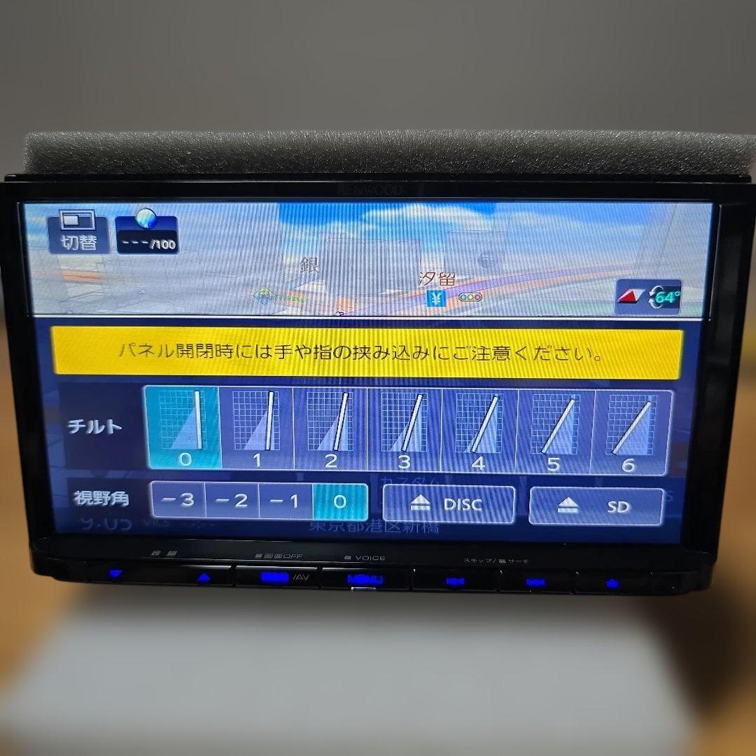 KENWOOD 7インチ 2024年モデル BT内蔵 ワンセグ カーナビ