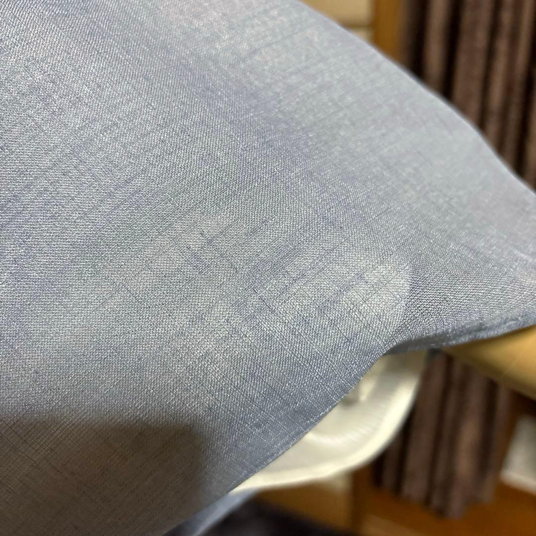 白太郎　未使用近い　美品　化繊　紗紬風　小紋　フルセット　身丈161