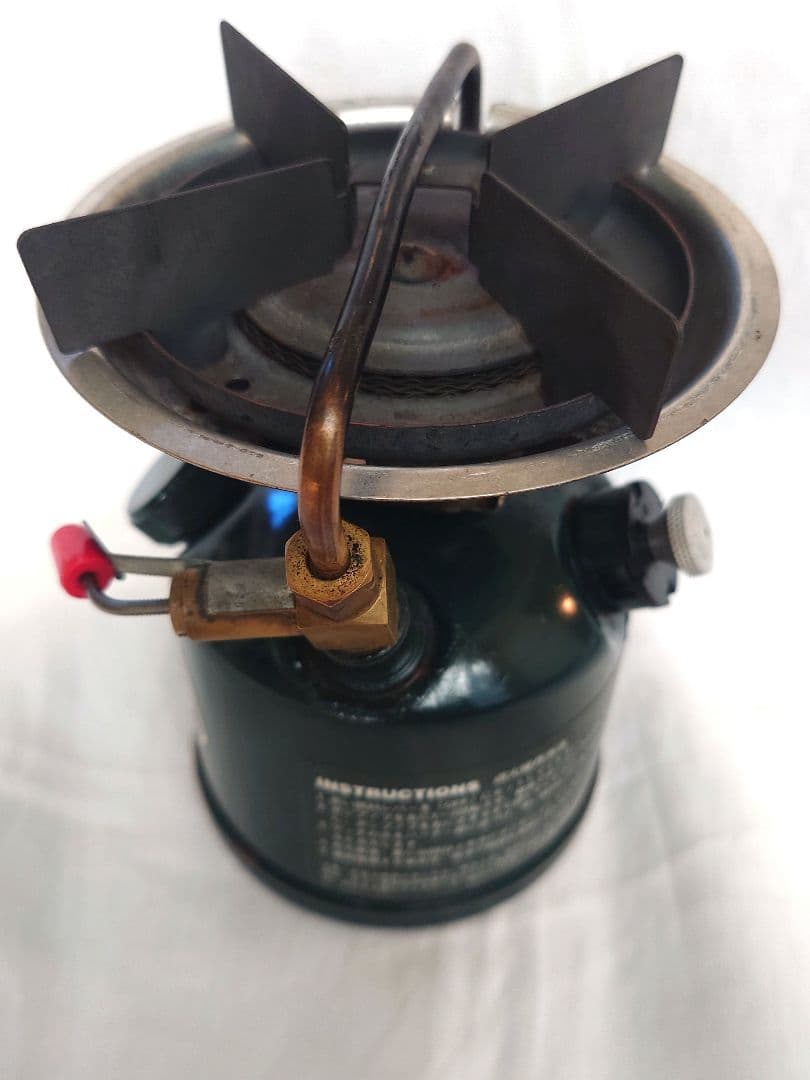 【希少】コールマンコンパクトストーブ440（遠赤ヒーターアタッチメント付属）