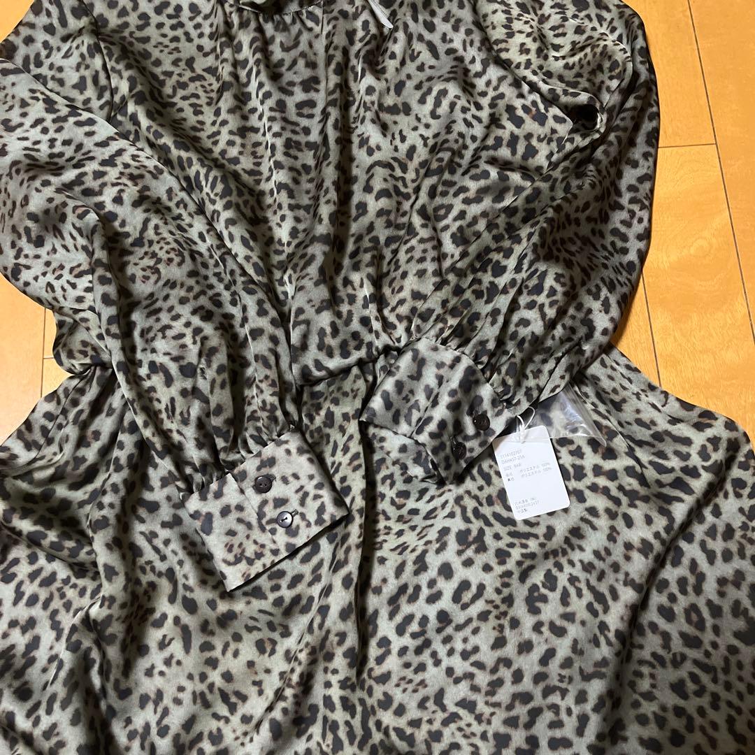 DAMAコレクション　レオパード柄ワンピース