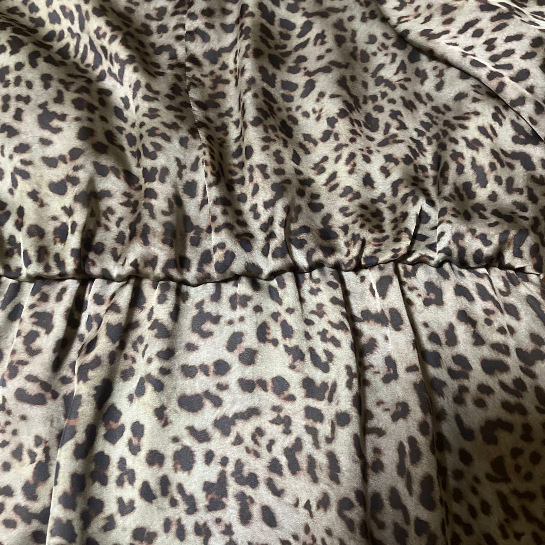 DAMAコレクション　レオパード柄ワンピース