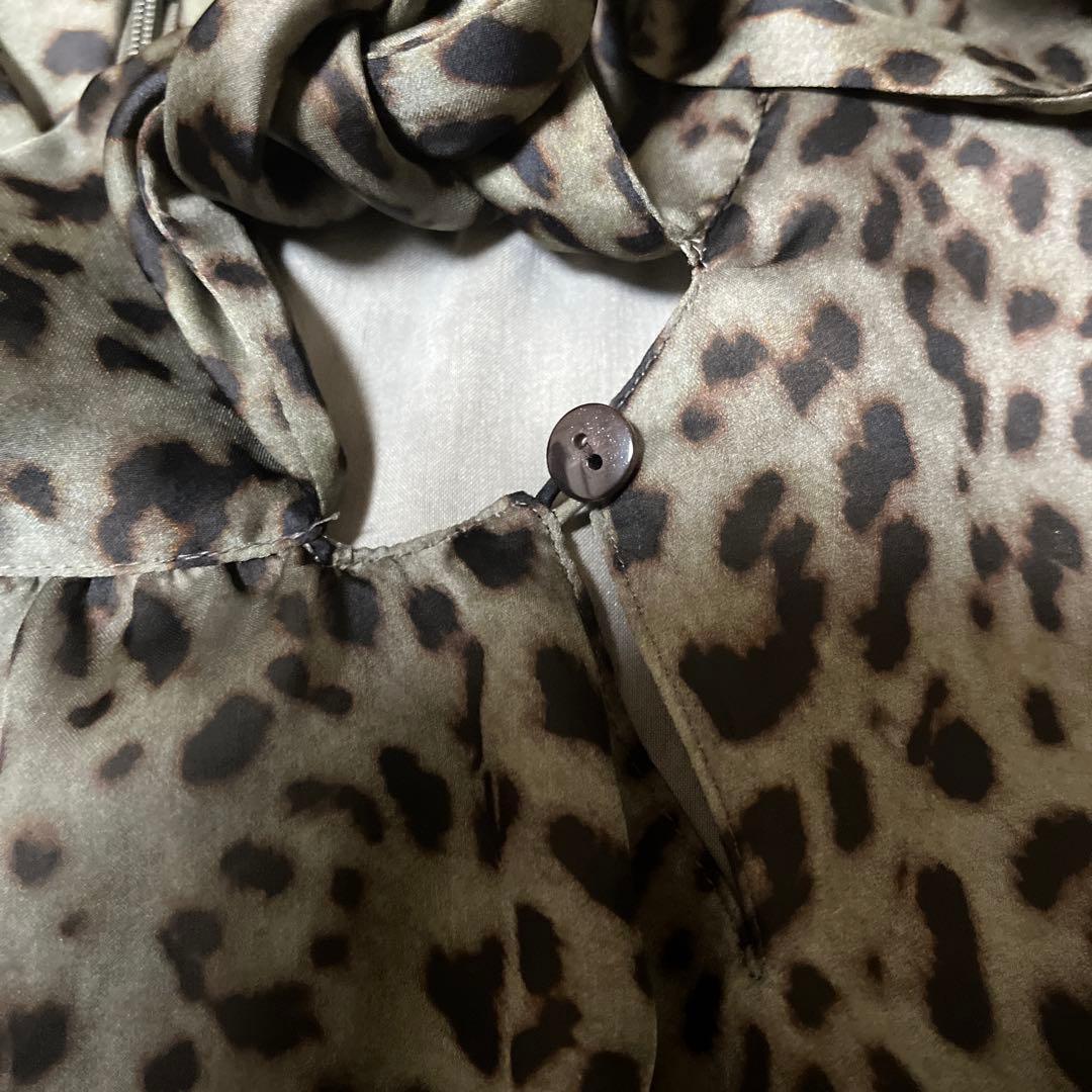 DAMAコレクション　レオパード柄ワンピース