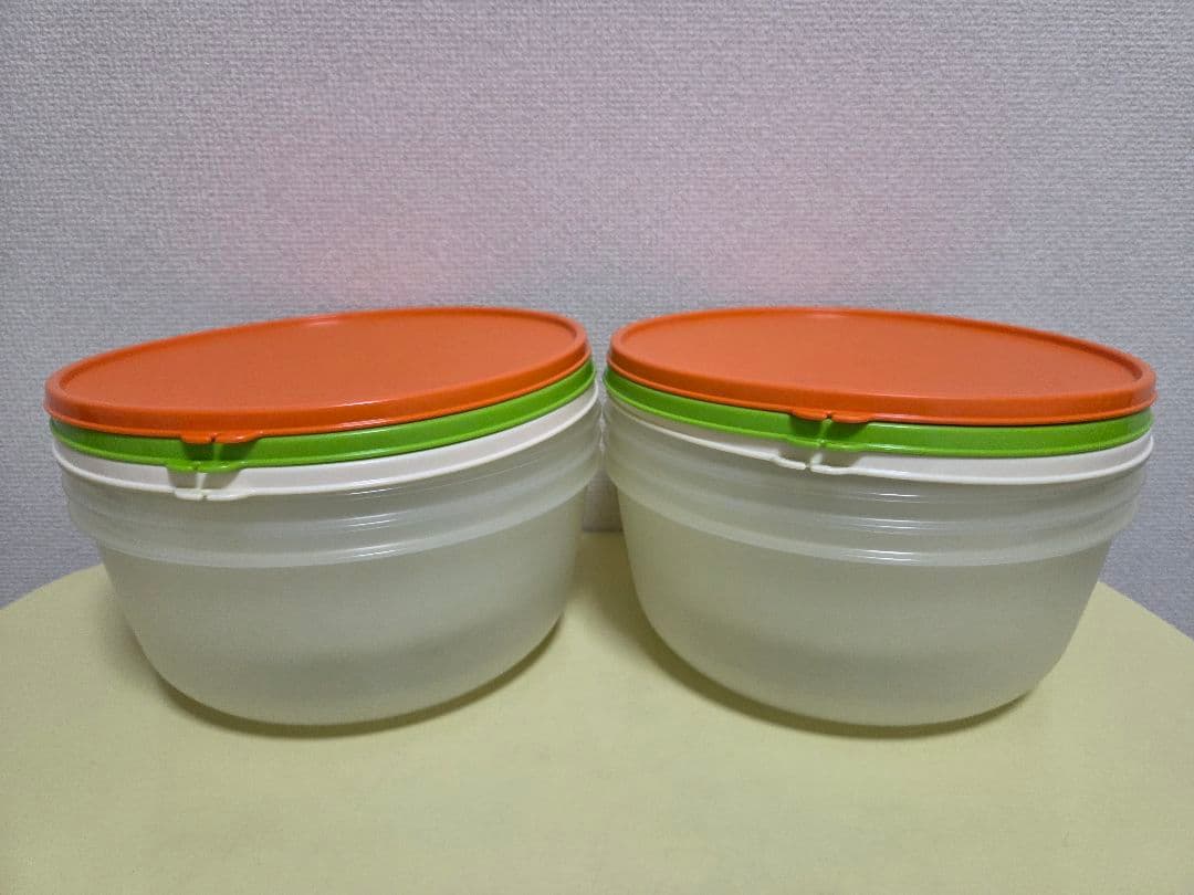 【新品・未使用】タッパーウェア ラージMMボール セット 2個