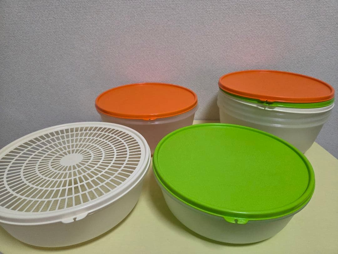 【新品・未使用】タッパーウェア ラージMMボール セット 2個