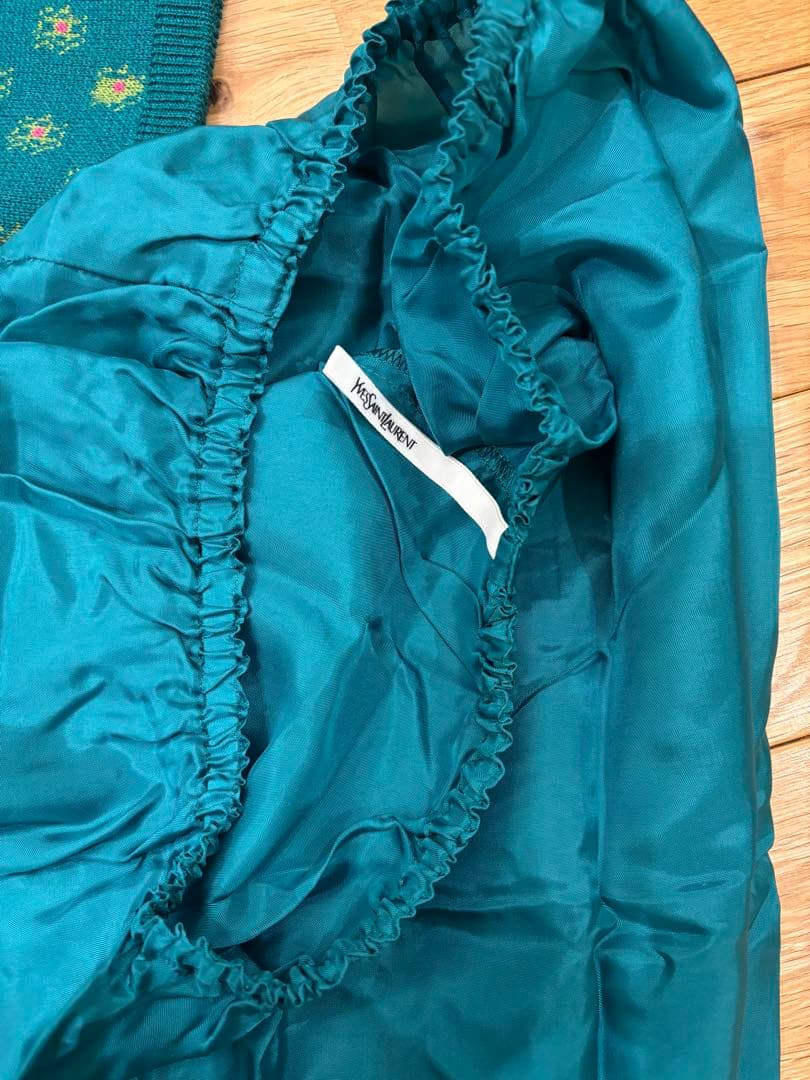 Yves Saint Laurent イブサンローラン　ワンピース　ニット　美品