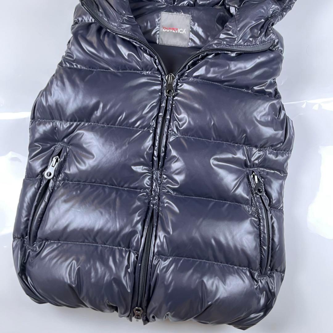 【極美品】DUVETICA デュベティカ ダウンベスト L フード付き 42