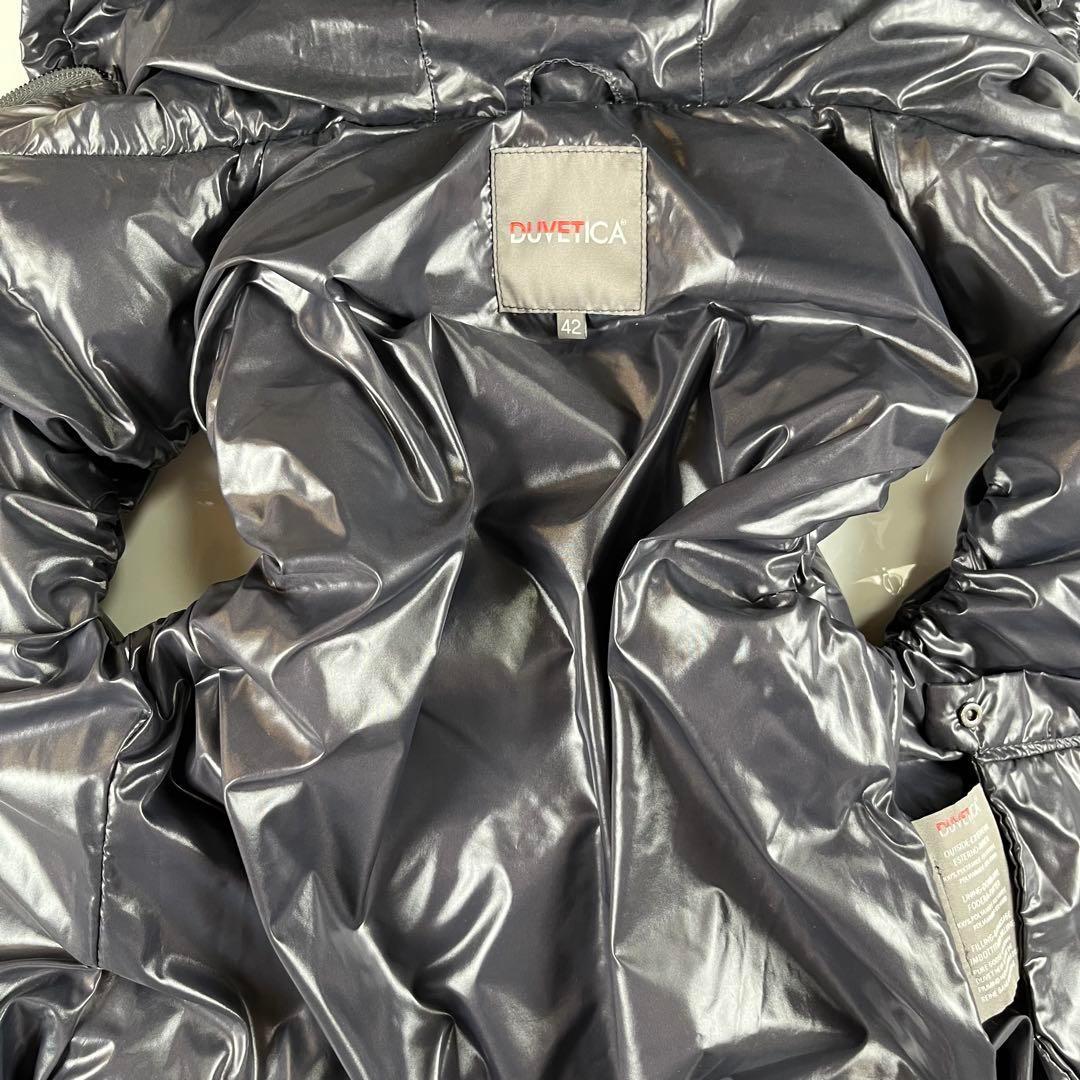 【極美品】DUVETICA デュベティカ ダウンベスト L フード付き 42