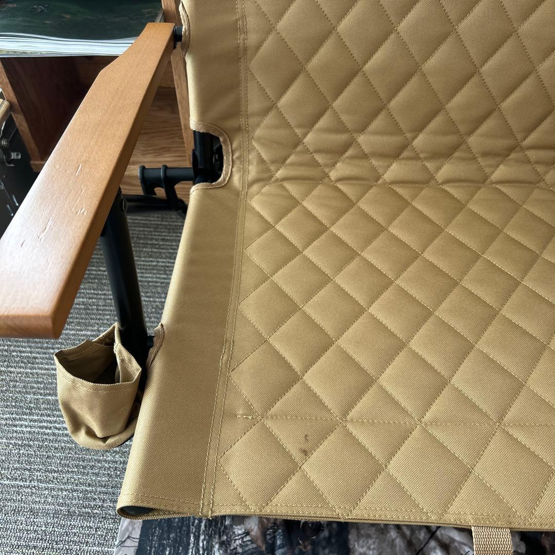 2個セットWAQ Reclining Low Chairリクライニングローチェア