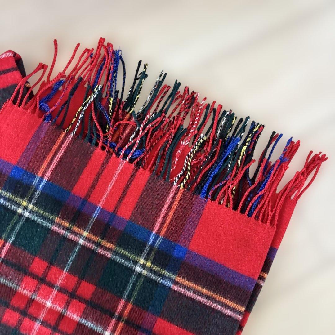 Johnstones cashmere 大判カシミヤマフラー