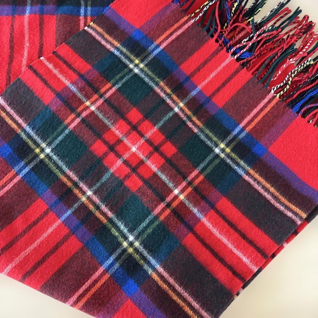 Johnstones cashmere 大判カシミヤマフラー