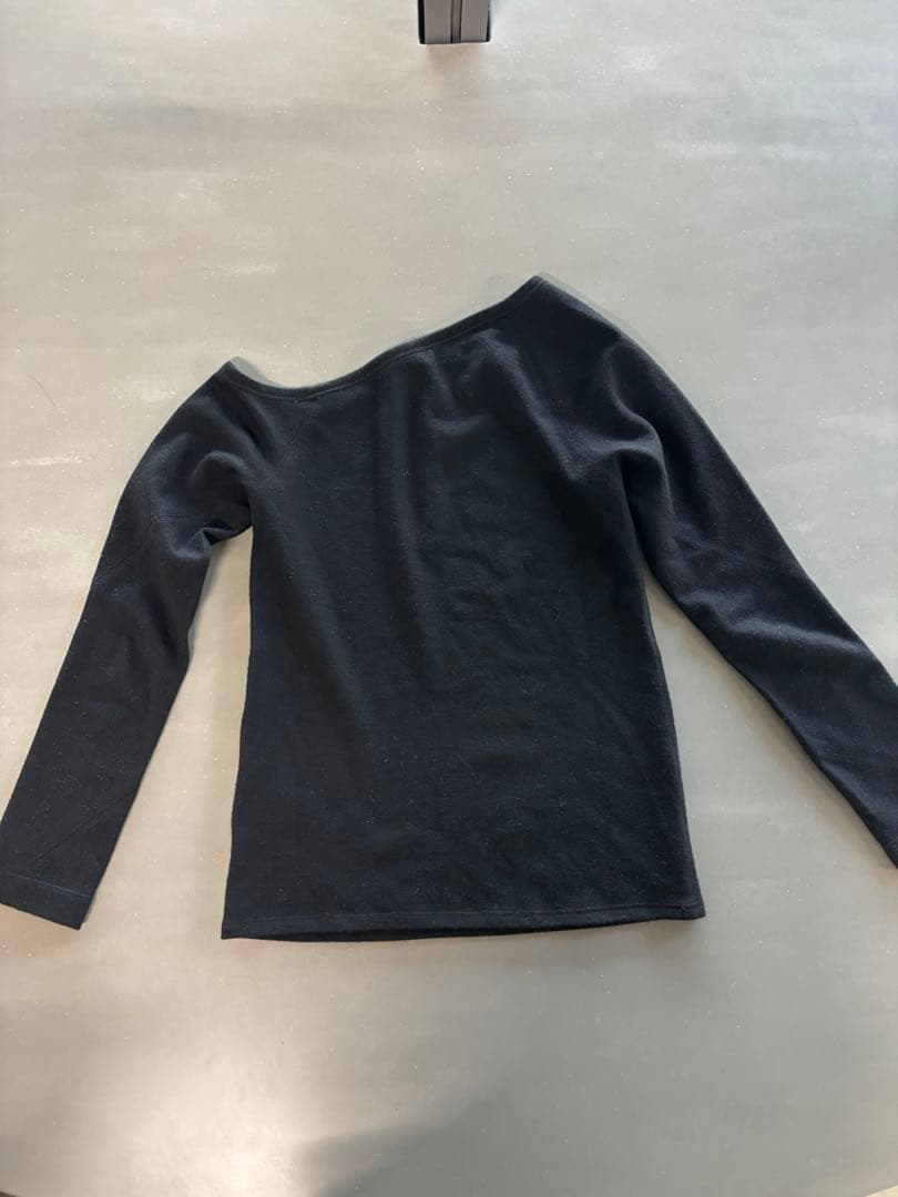 HELMUT LANG ブラック 長袖カットソー