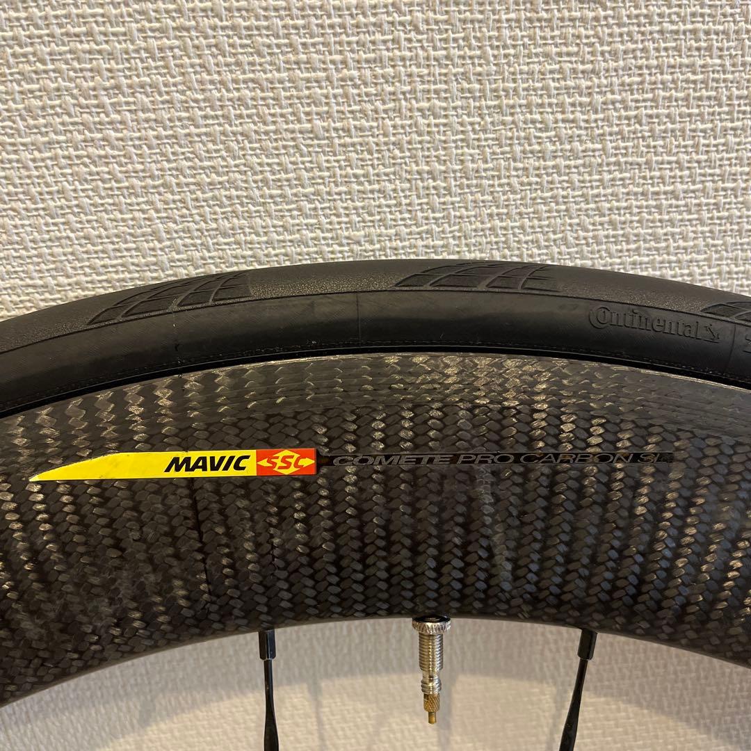 MAVIC COMETE PRO CARBON SL リムブレーキ　前後セット