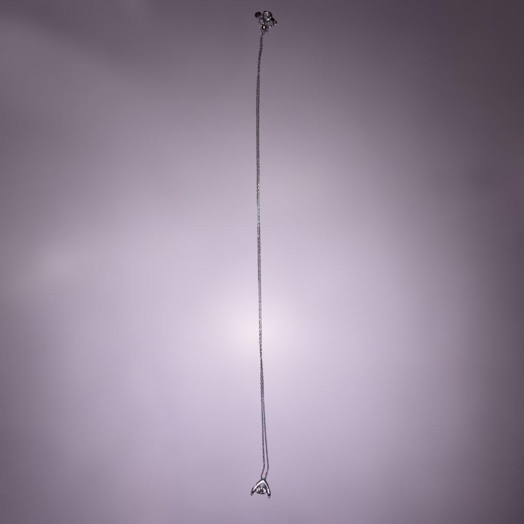 ダイヤモンド　ネックレス　Pt850 ダンシングストーン