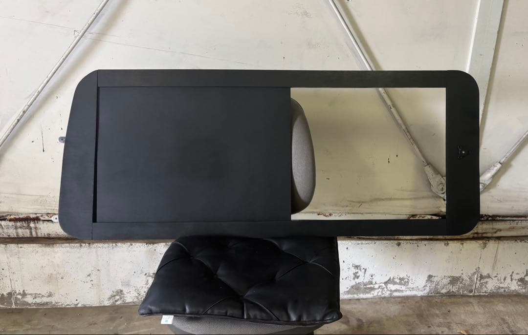 ハイエース 200系 スーパーGL 窓埋め パネル 開閉式 断熱 左右セット 黒