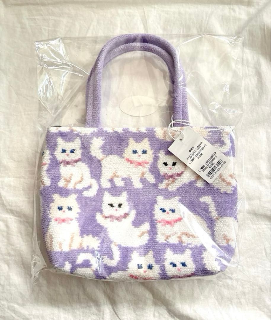 LOVERARY BY FEILER モフモフネコチャン　バッグ