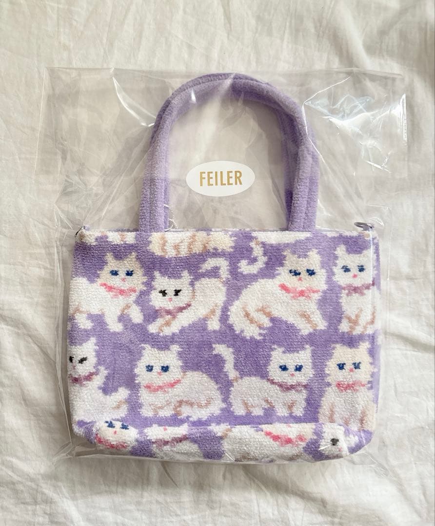 LOVERARY BY FEILER モフモフネコチャン　バッグ