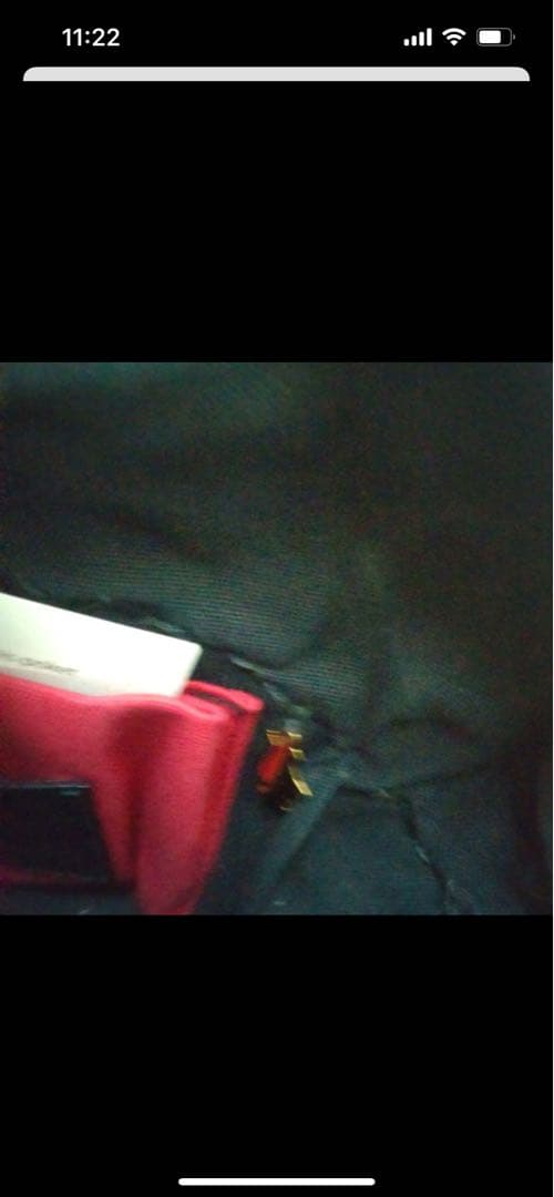 エバゴス　EBAGOS ファスナー付きバスケット　一本手　ブラック