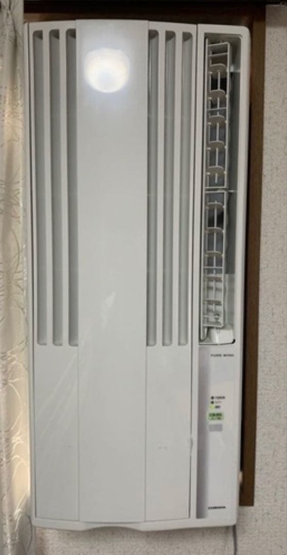 【動作品】コロナ ウインド エアコン 窓取付用付属品付