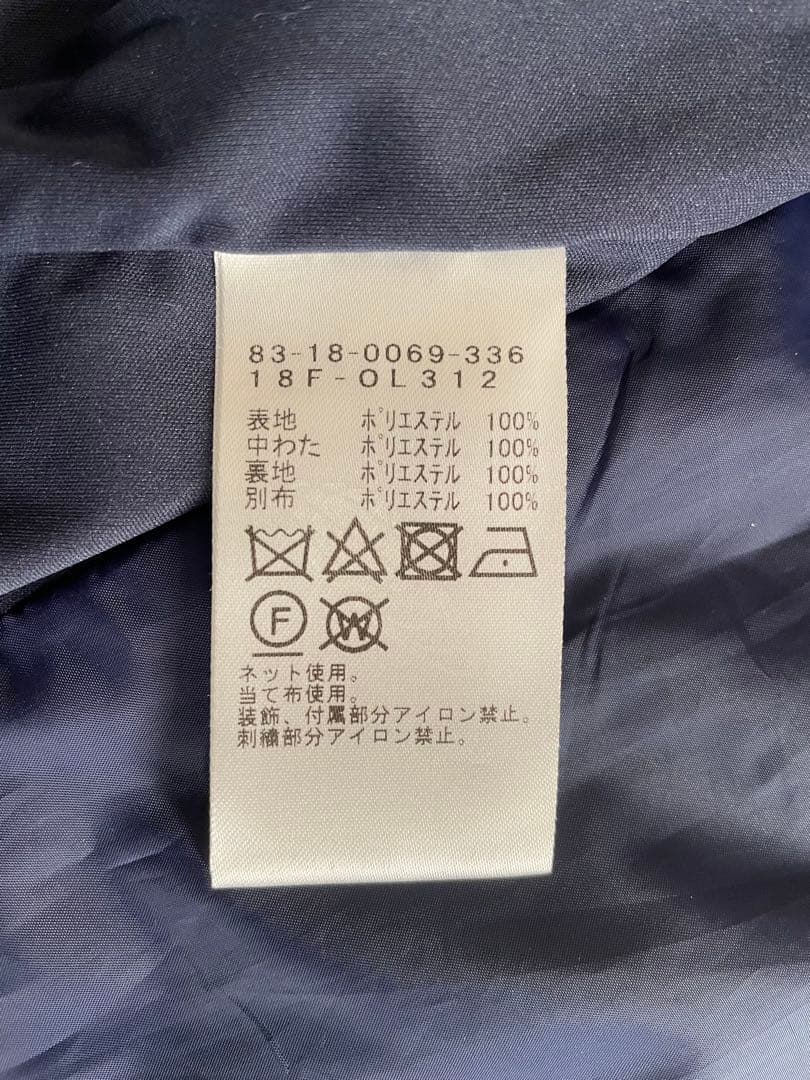 【美品】ビームスゴルフ　レディース　キルティングジャケット　サイズS ネイビー