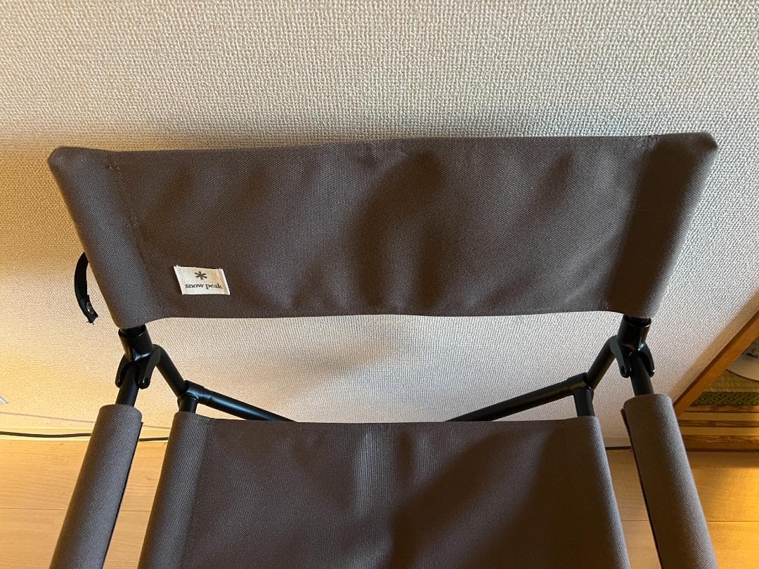 （美品） peak FDチェア ブラウン　（A)