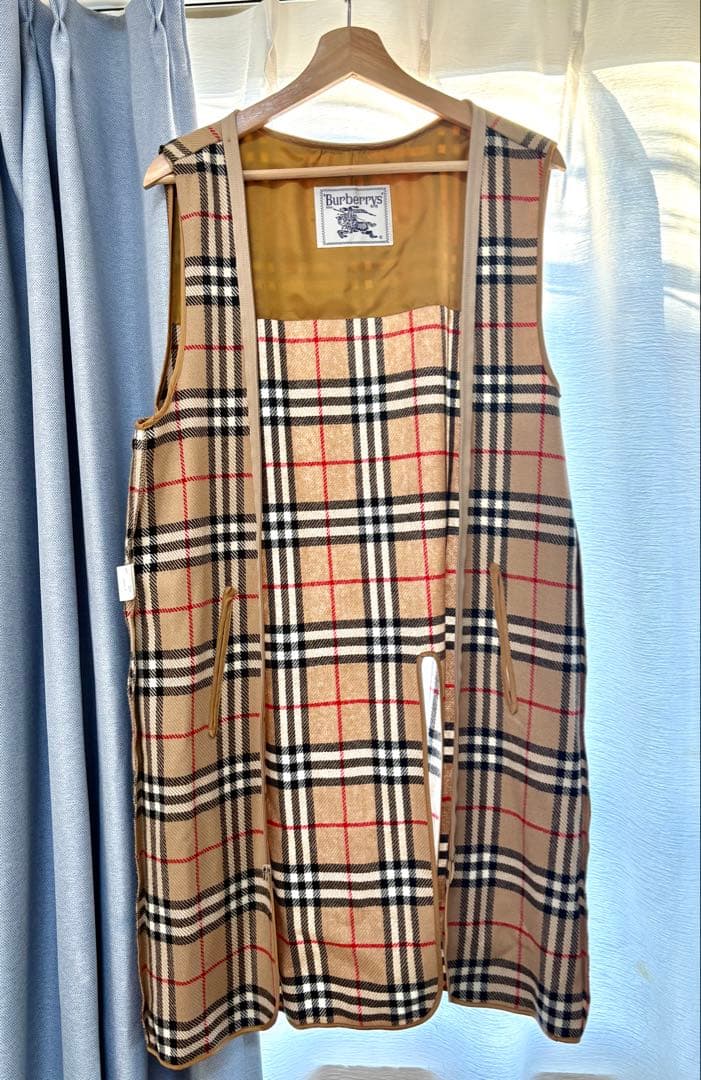 Burberry バーバリー　ベージュ ロングコート チェック裏地
