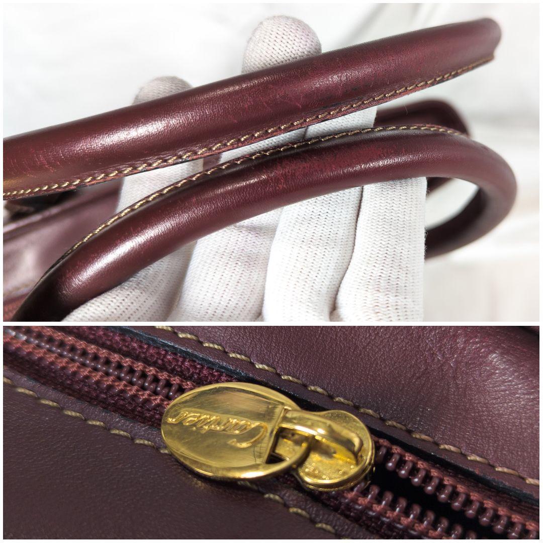 Cartier カルティエ マストライン トートバッグ 舟形 カード付き