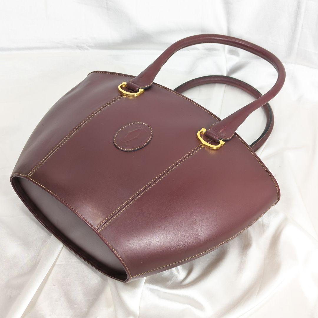 Cartier カルティエ マストライン トートバッグ 舟形 カード付き