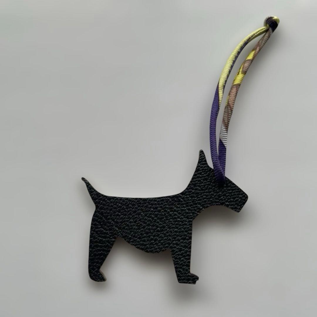 最終価格❣️エルメス プティアッシュ 犬 チャーム